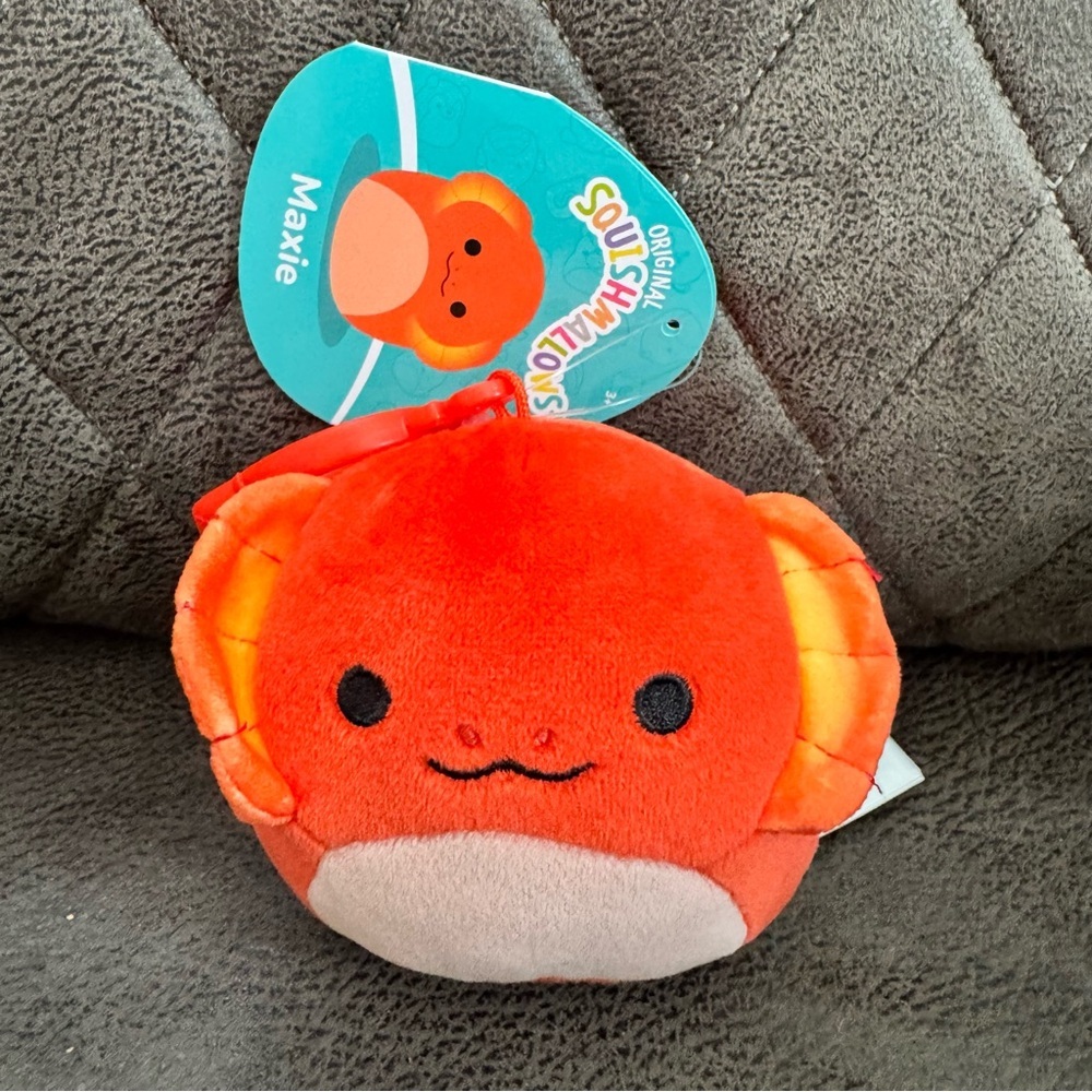 Squishmallow Clip Lizard Maxie 4"